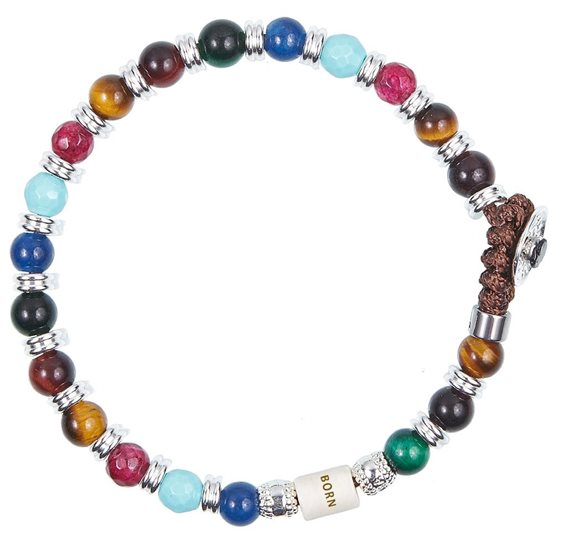 Pulsera Gerba Hombre Born in Acero Pietre dure BORN 20 - BORN 20
